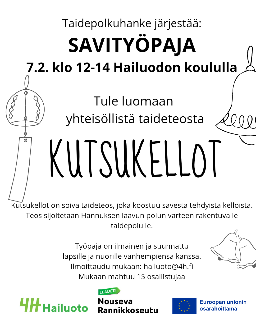 Taidepolkuhankkeen Savityöpaja