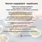 Martan soppapöytä 7.2.2026
