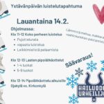 Ystävänpäivän luistelutapahtuma