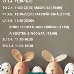 Kahvila Loman pääsiäinen