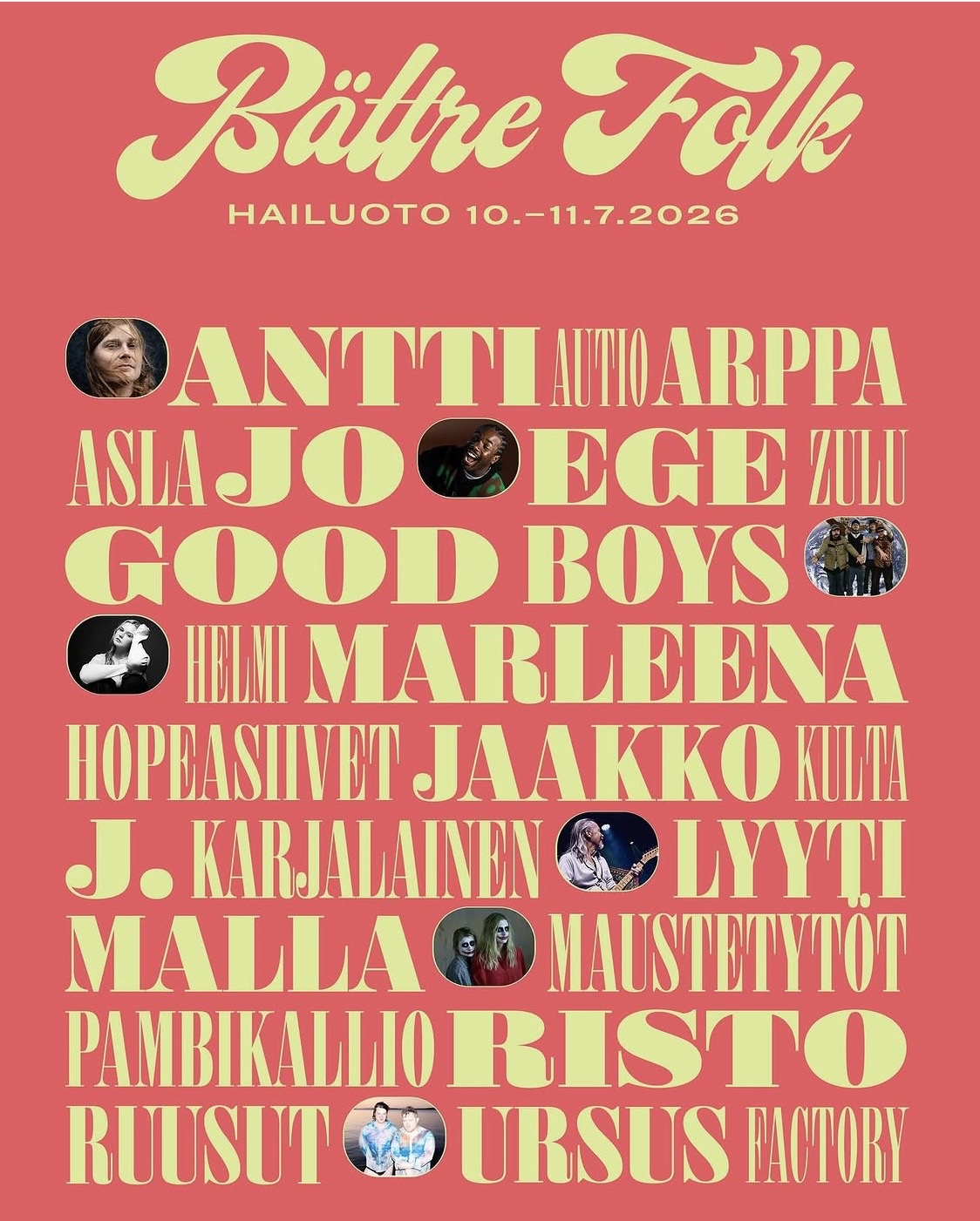 Bättre Folk 10. - 11.7.