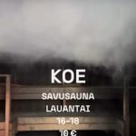 Luovon savusauna lämpimänä lankalauantaina