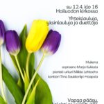 Kevätlaulutilaisuus Hailuodon kirkossa