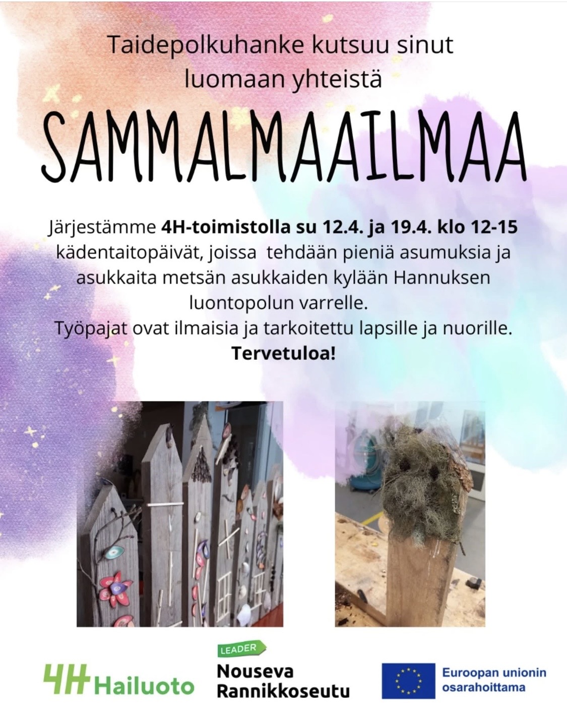 Tule luomaan Sammalmaailmaa