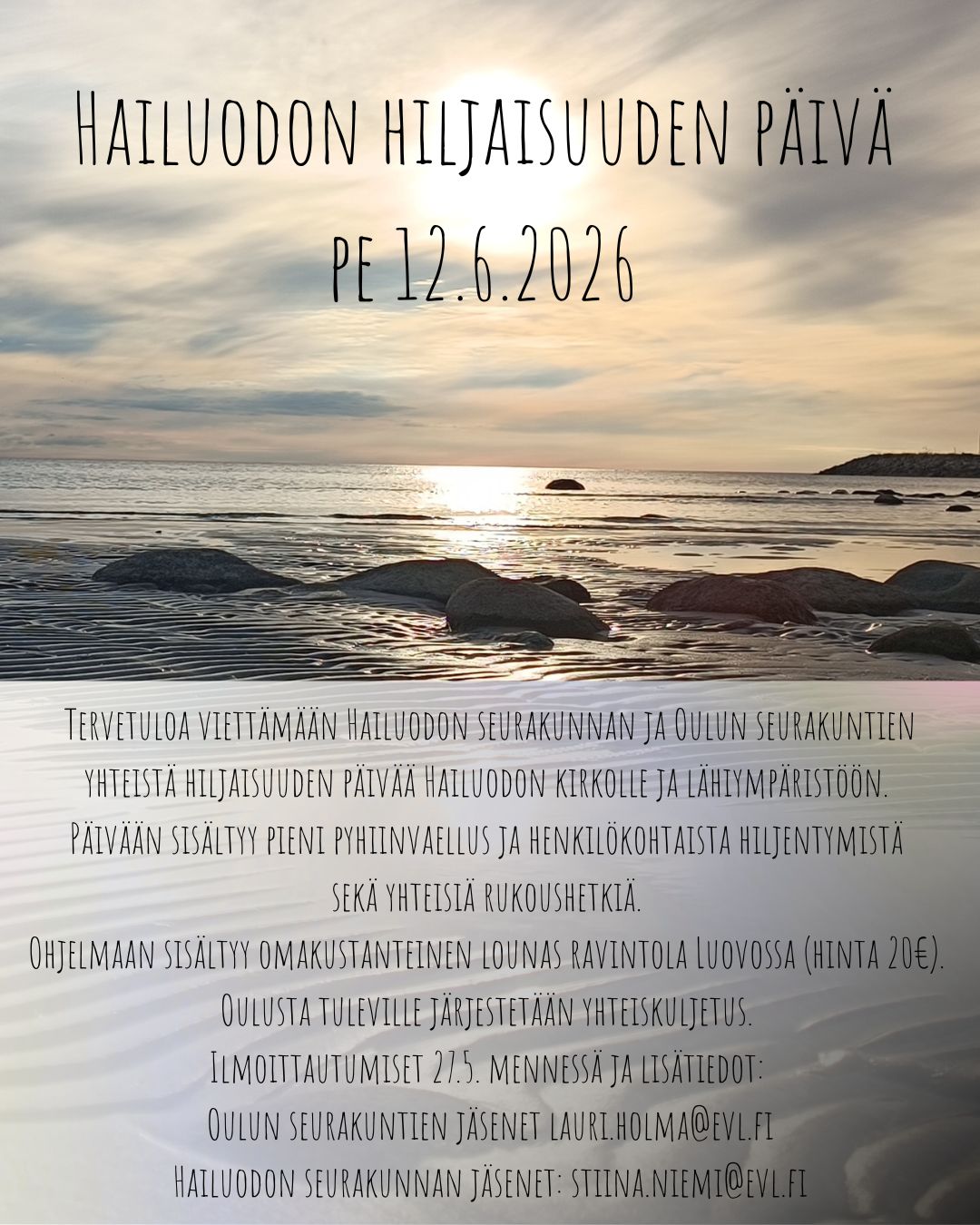 Hailuodon hiljaisuuden päivä