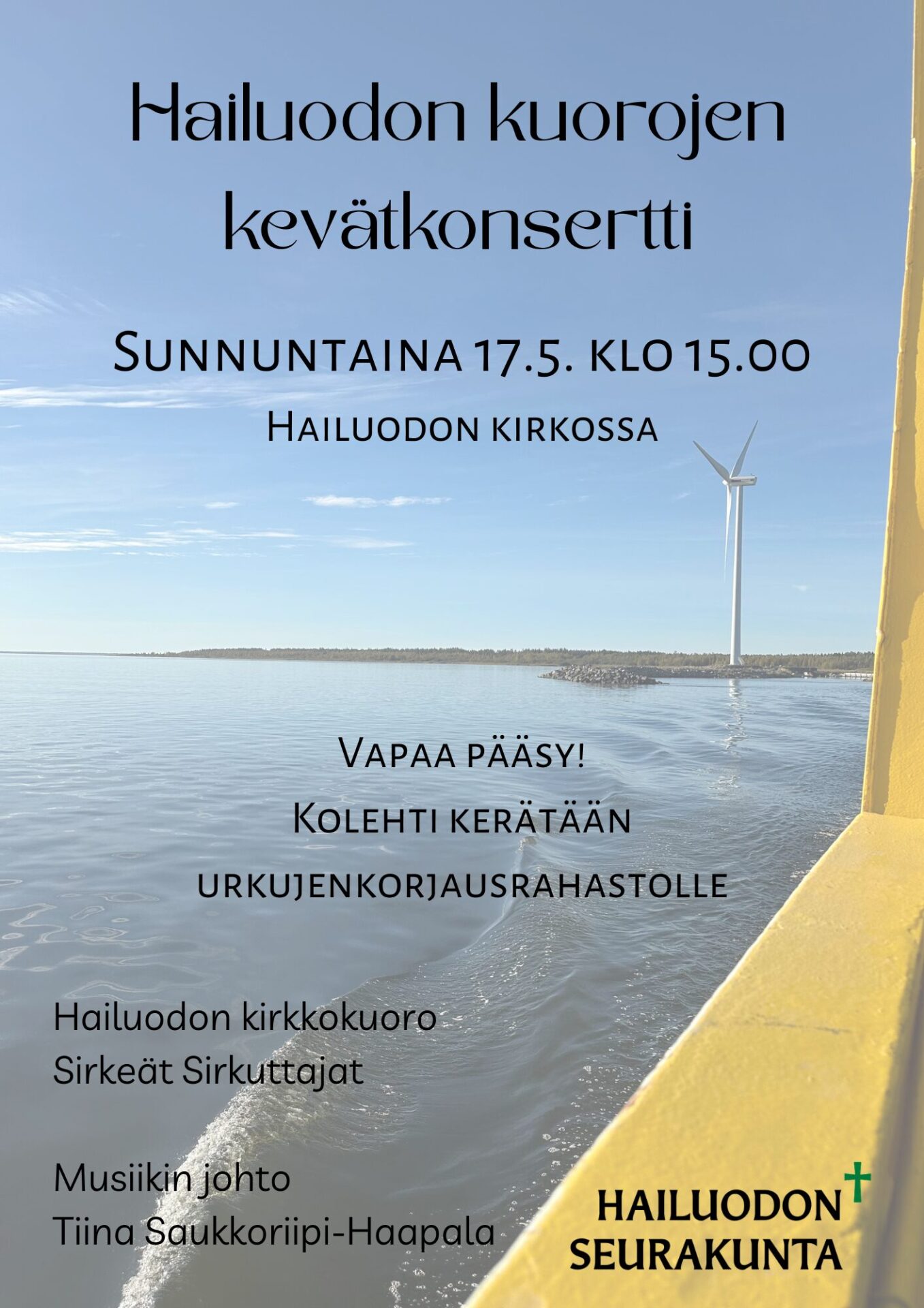 Hailuodon kuorojen kevätkonsertti