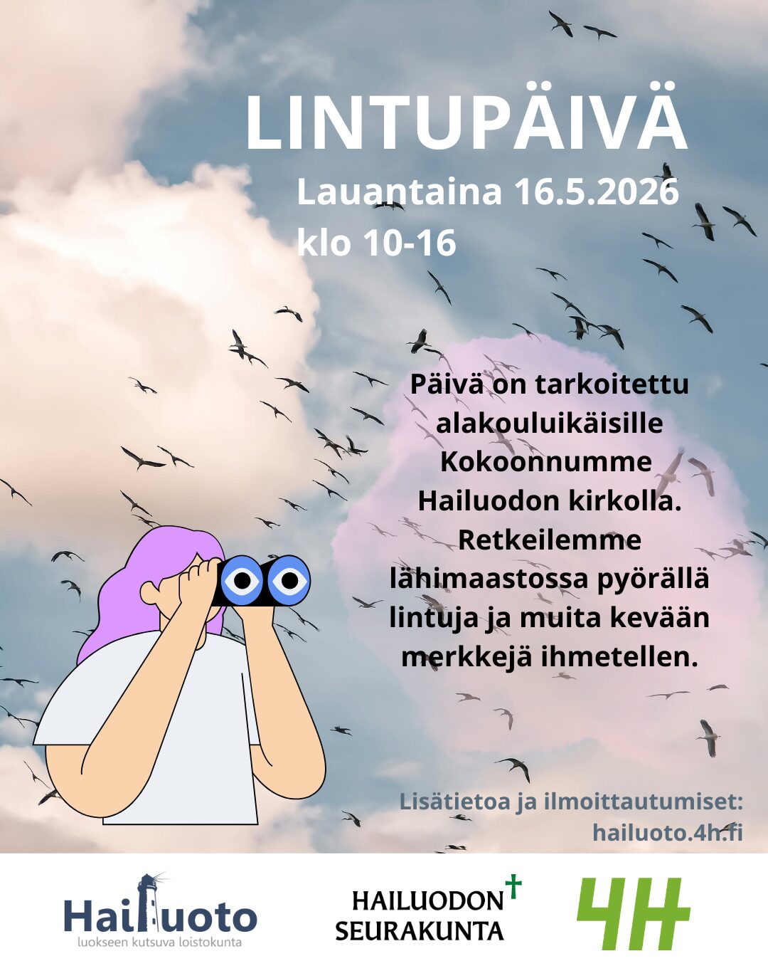 4H:N Lintupäivä alakouluikäisille