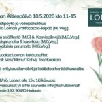 Kahvila Loman äitienpäivän kattaus