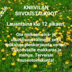 Kotiseutumuseo Kniivilän siivoustalkoot