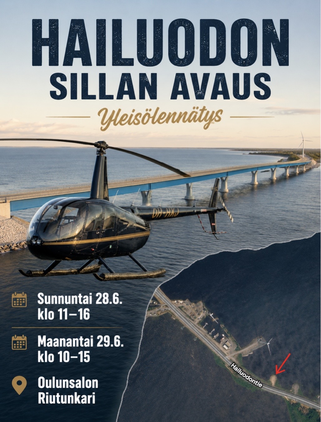 Kopterilennätystä Riutunkarissa