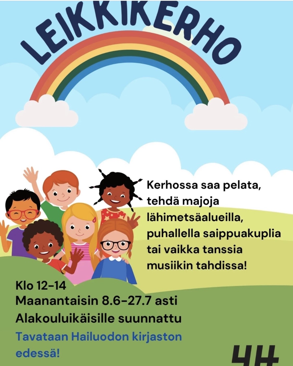 Alakouluikäisten leikkikerho