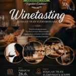 Kujalan Tilan winetasting Kieppi-kodalla
