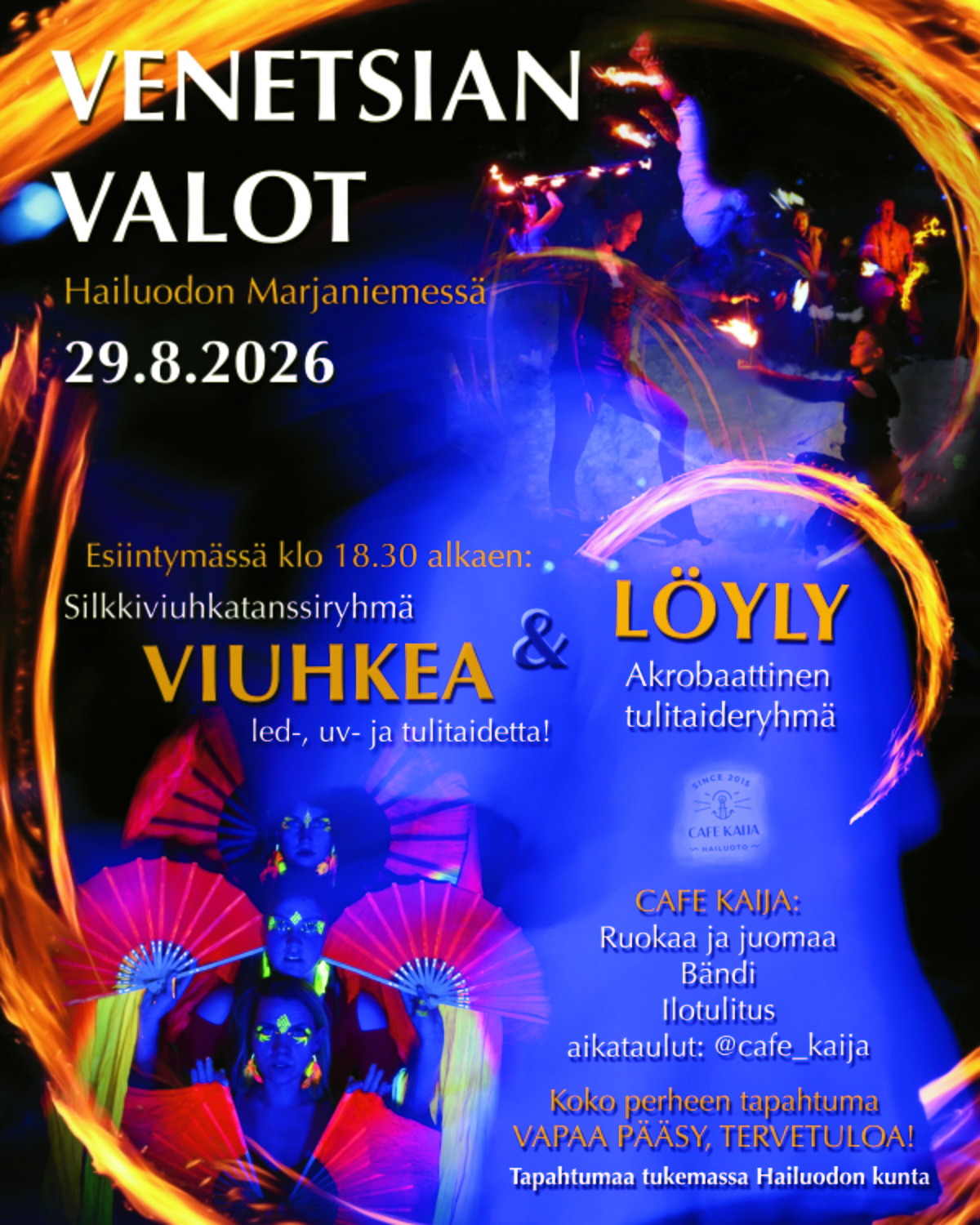 Venetsian Valot Marjaniemessä