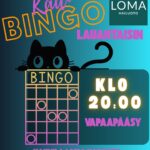 Kattibingo Kahvila Lomassa lauantaisin elokuun ajan