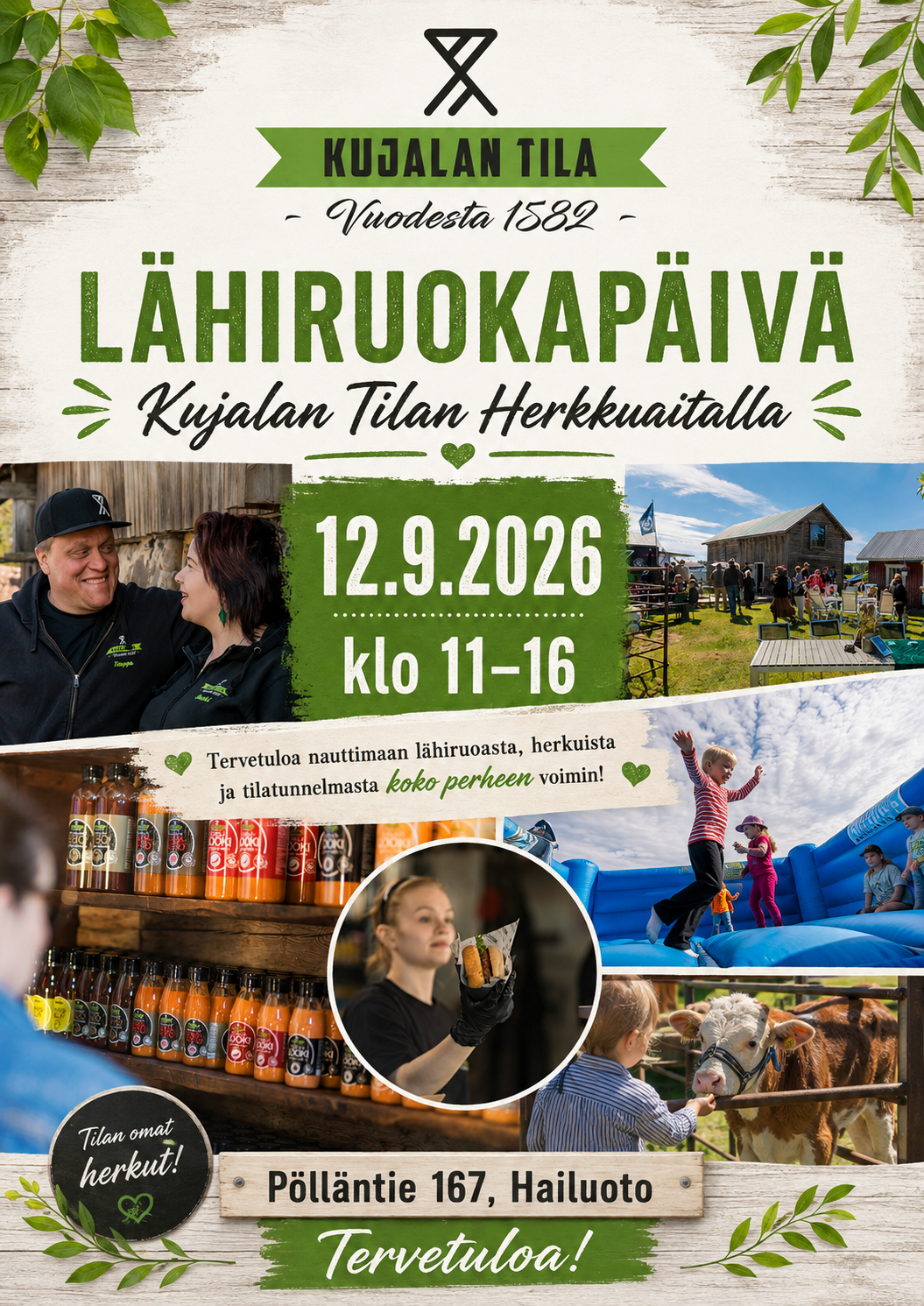 Lähiruokapäivä Kujalan tilalla