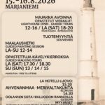 Kansainvälinen majakkaviikonloppu 15.-16.8. Marjaniemessä