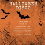 Halloween disco liikuntahallilla
