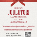 Koko kylän joulutori Nuorisoseuralla