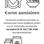 Euron aamiainen kirkolla